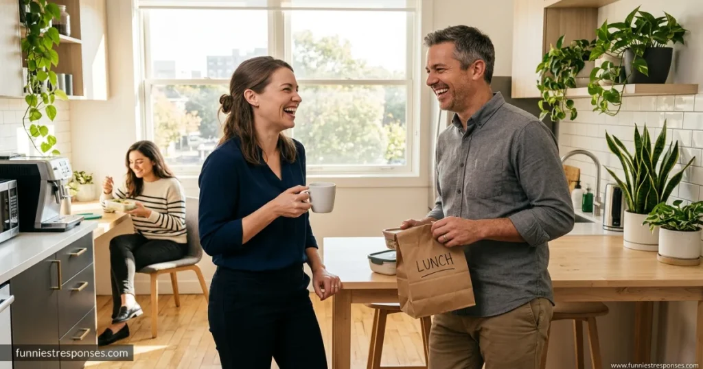 Comebacks for “you never eat lunch with us”