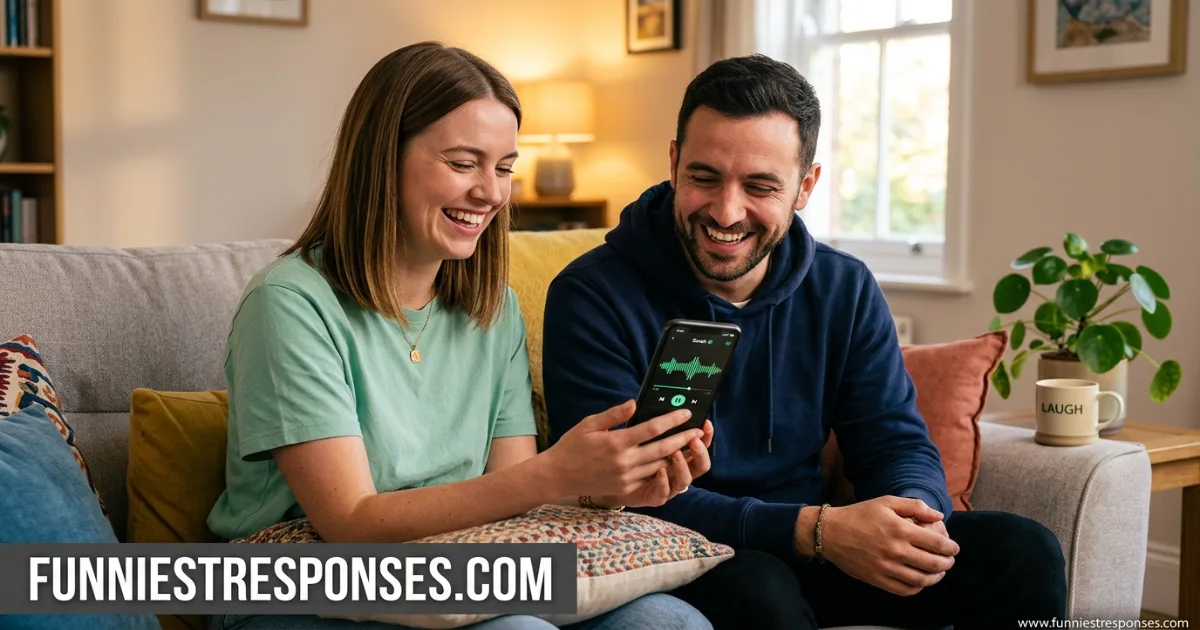 Two friends laughing while looking at a phone