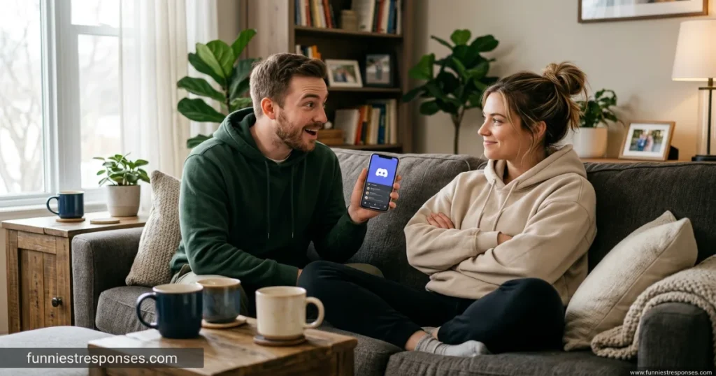 Replies to “you’re not on Discord?”