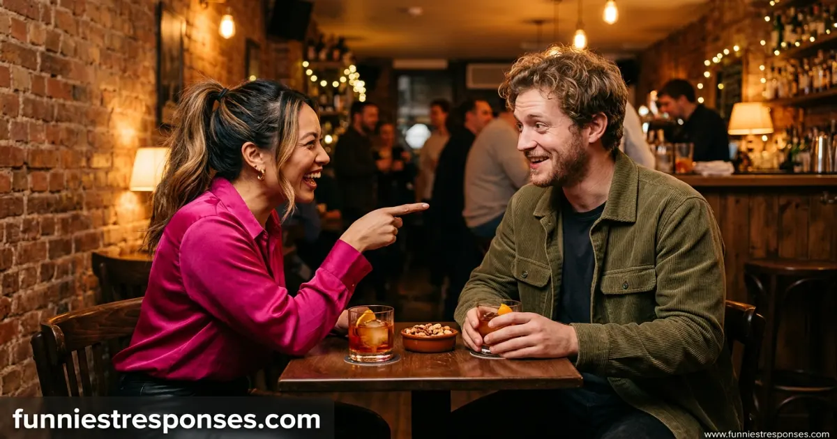 Surprised person being told they look like a celebrity
