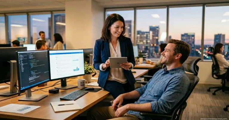 Answers to “can you stay late?”