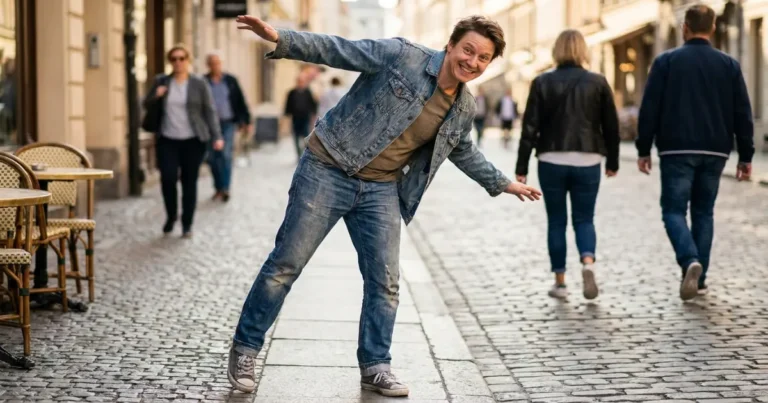 When You Trip in Public