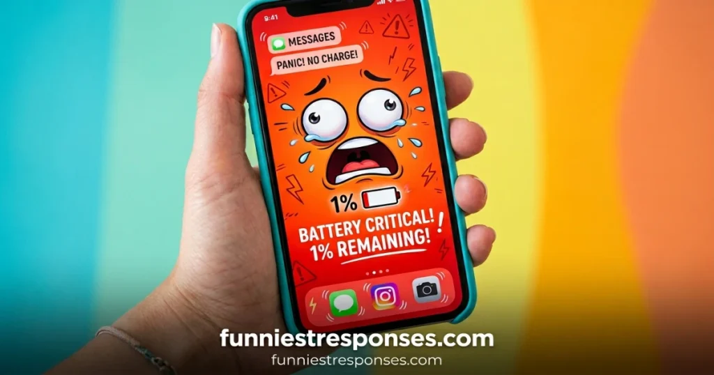 Funny comebacks for “can I borrow a charger?”