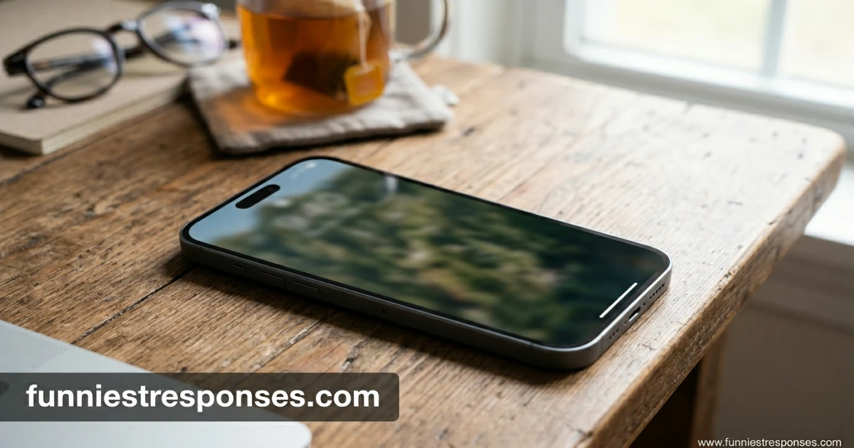 Comment section with funny refusal to a tag challenge