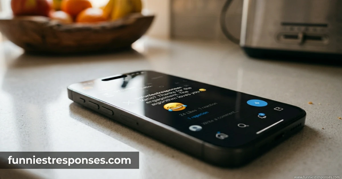 Twitter reply showing a funny comeback to 'ratio'