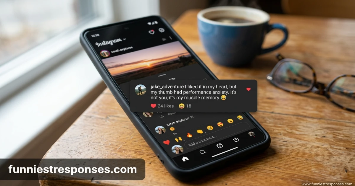 Text message thread with a funny reply to the like question