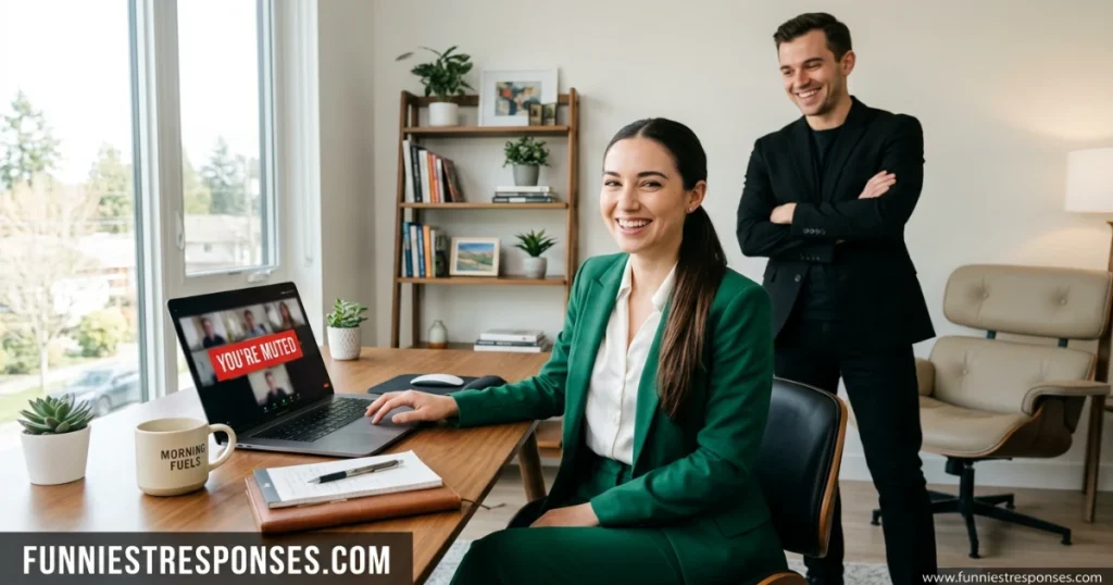 Genius Comebacks for “You’re Muted” on Zoom